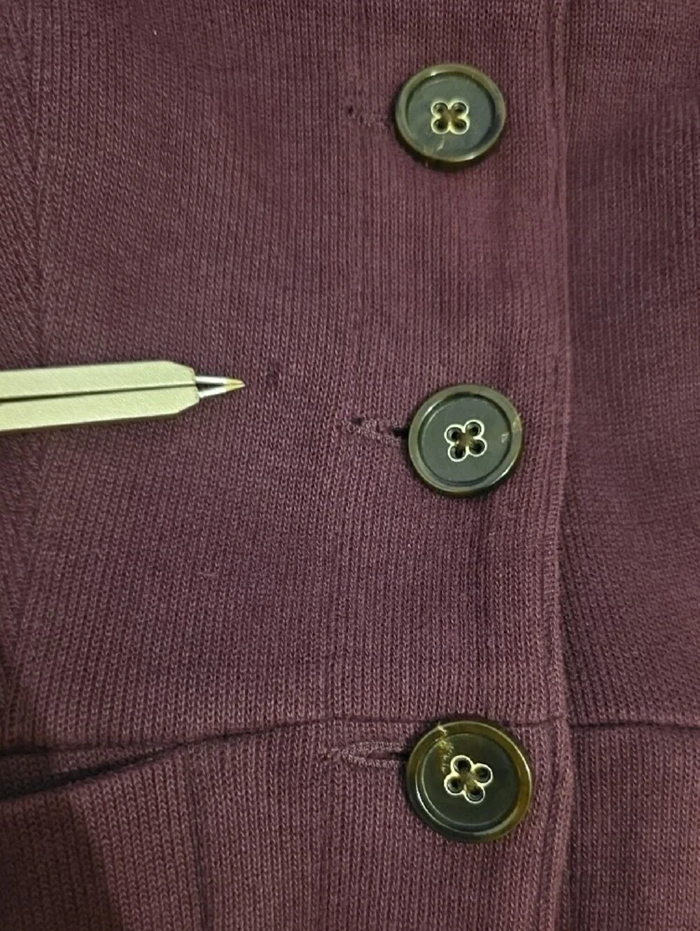 Free People Plum Purple Button Front Blazer Jacket Floral Lining